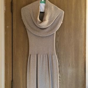 Sleeveless lightweight sweater dress